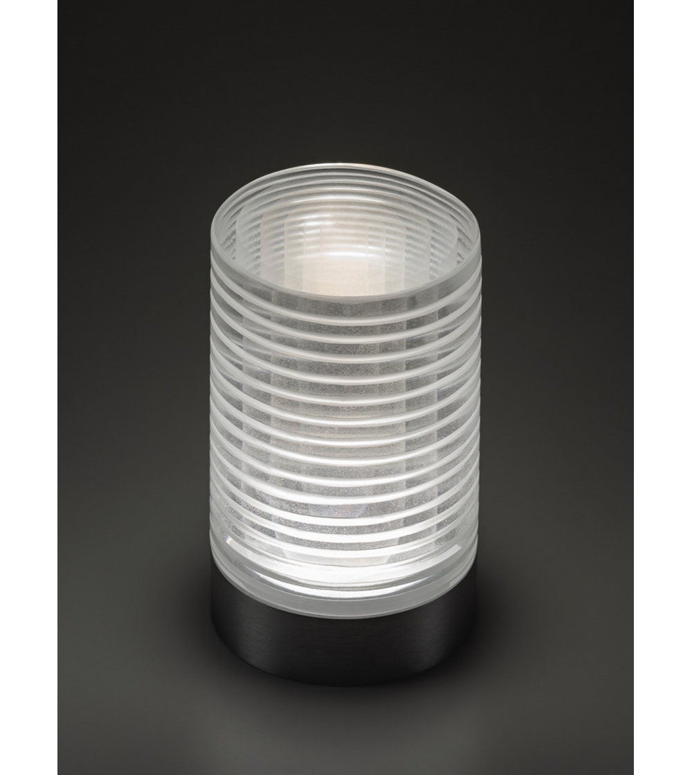 Haute Stripe Rechargeable Table Lamp - Purho