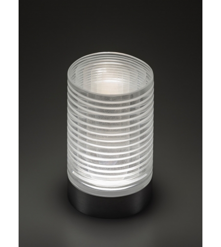 Haute Stripe Rechargeable Table Lamp - Purho