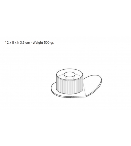 Candlestick Lumino Satin - Purho