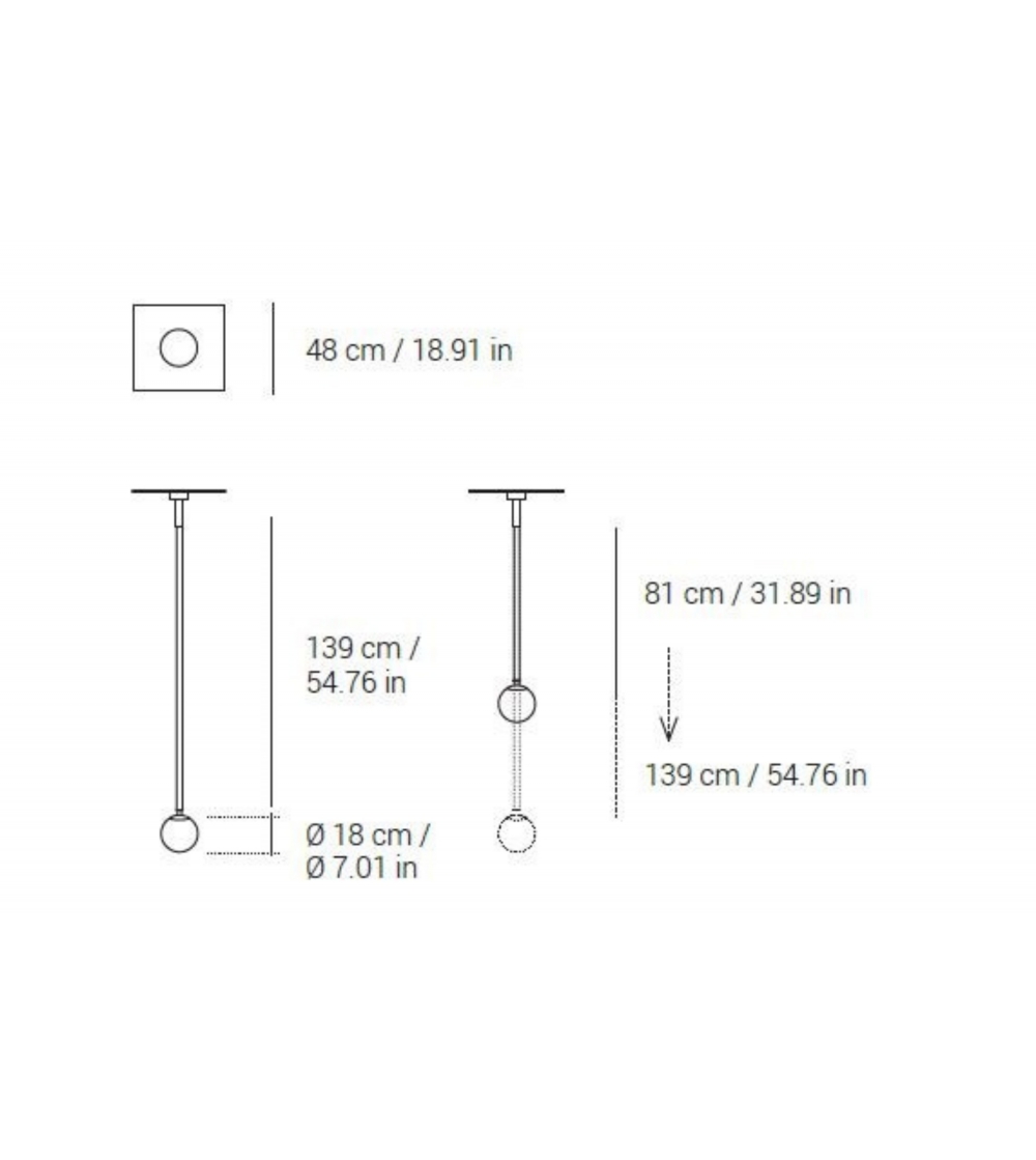 Lampe à Suspension Magus 1 - Purho