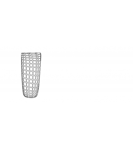 Edie - Purho Vase Schwarz