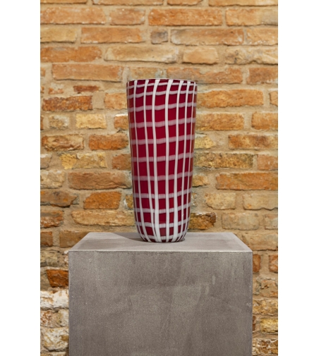 Rote Vase Edie - Purho