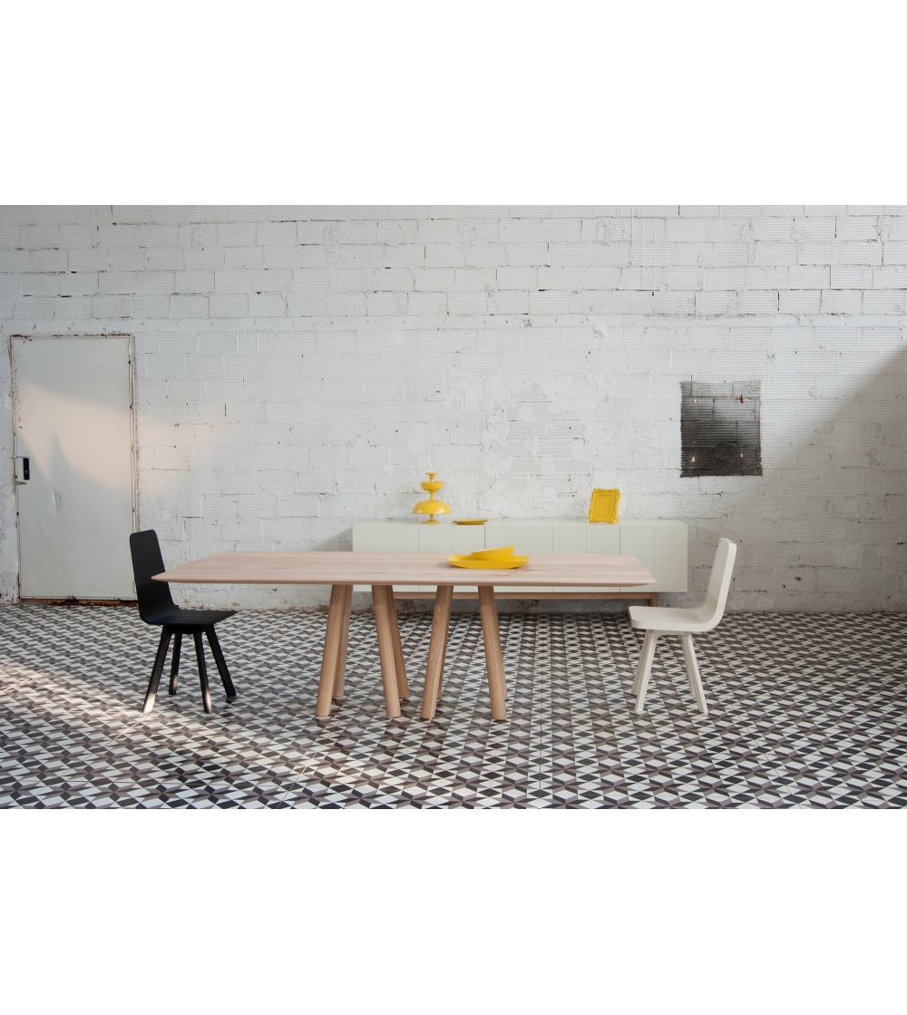 AL2 - Rechteckiger Tisch Mos-i-ko A001
