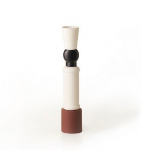Vase Noir et Blanc Natalie Du Pasquier Bitossi Ceramiche