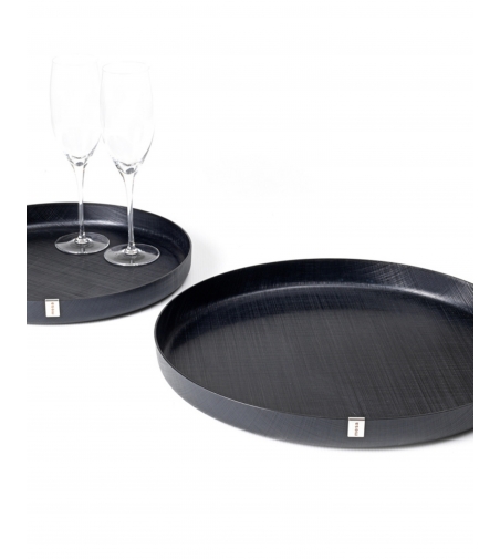 Plateau Rond En Aluminium Color Up - Mesa Design