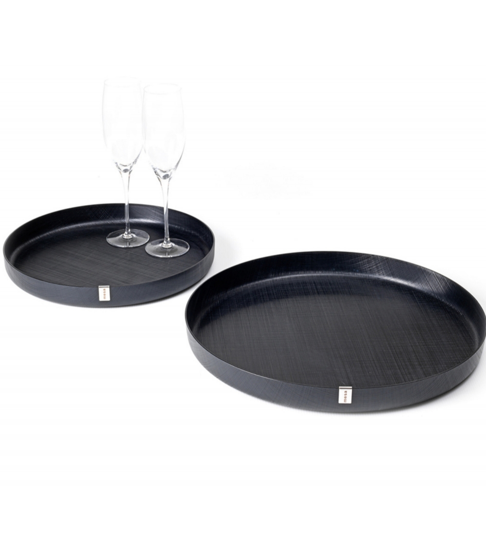 Plateau Rond En Aluminium Color Up - Mesa Design