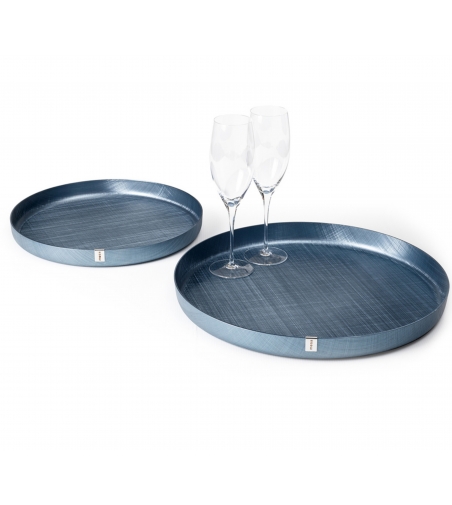 Rundes Tablett aus Aluminium Aviator Color Up - Mesa Design
