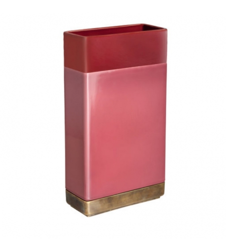 Jarrón Rojo Bitossi Ceramiche
