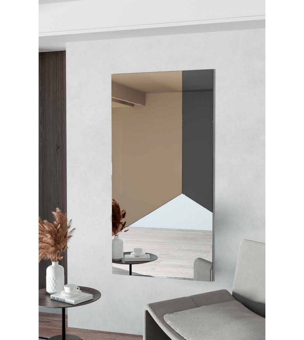 Rectangular mirror Giove - Vessicchio Design