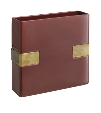 Vaso Bordeaux Bitossi Ceramiche