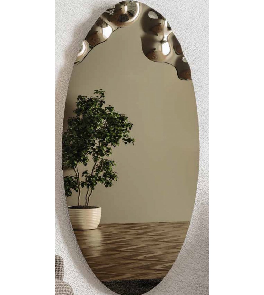 Oval Mirror Atena - Vessicchio Design