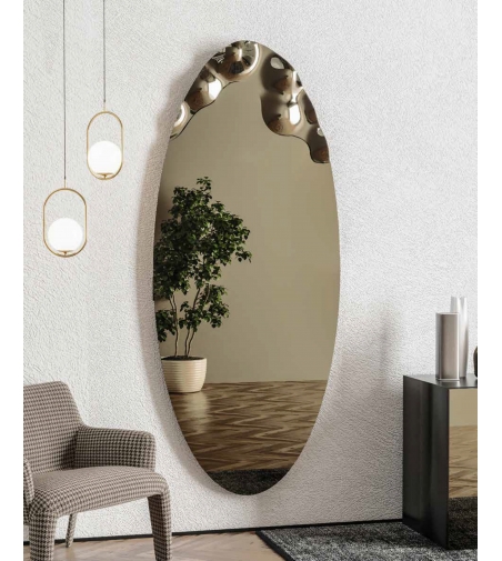 Ovaler Spiegel Atena - Vessicchio Design