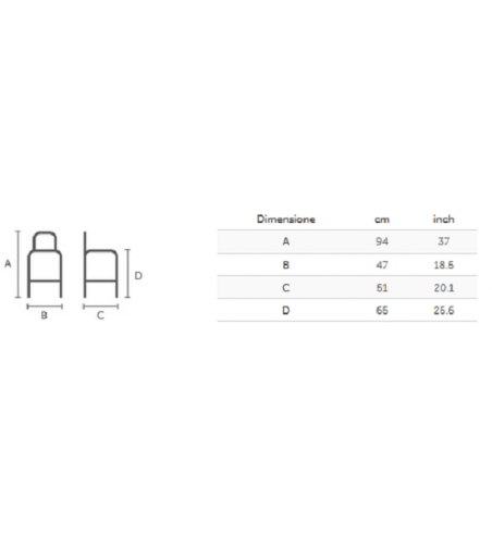 Midj Tabouret Wrap H75