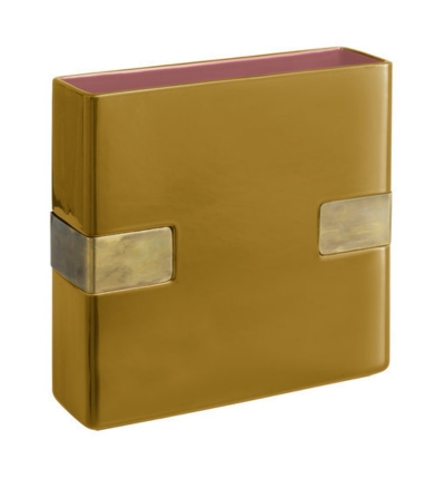 Jarrón de Decoración Dorado  Bitossi Ceramiche