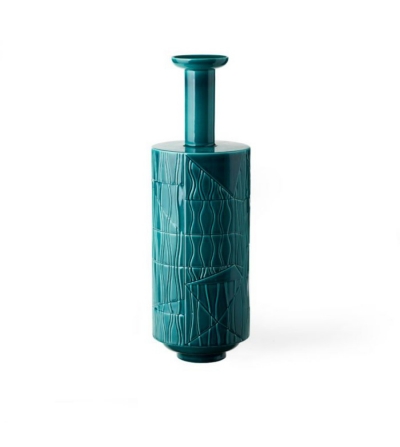 Vase de Design Vert Bitossi Ceramiche