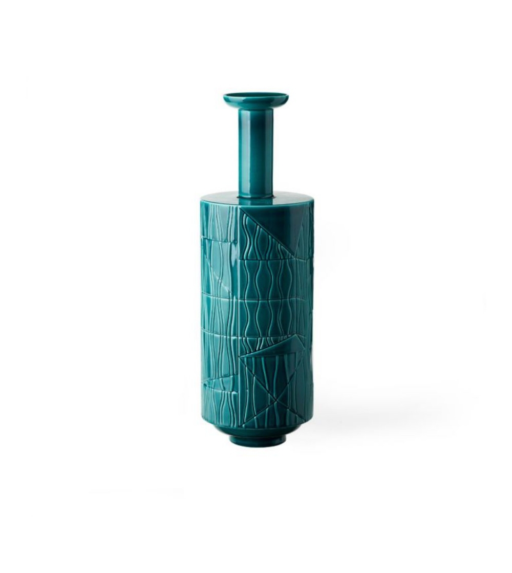 Jarrón de diseño Verde Bitossi Ceramiche