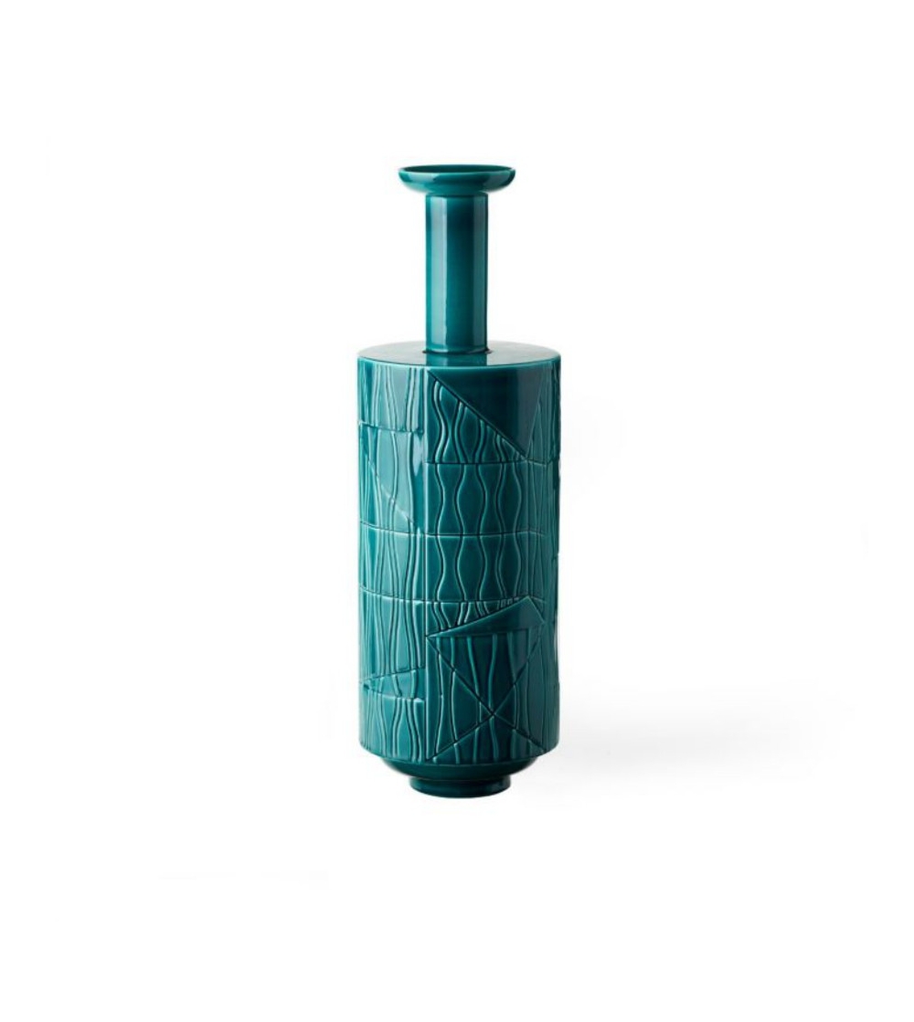 Vase de Design Vert Bitossi Ceramiche