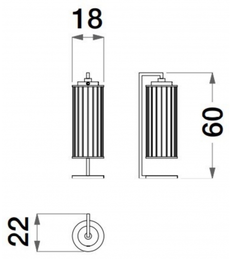 Table lamp Sesto Senso - CPRN HOMOOD