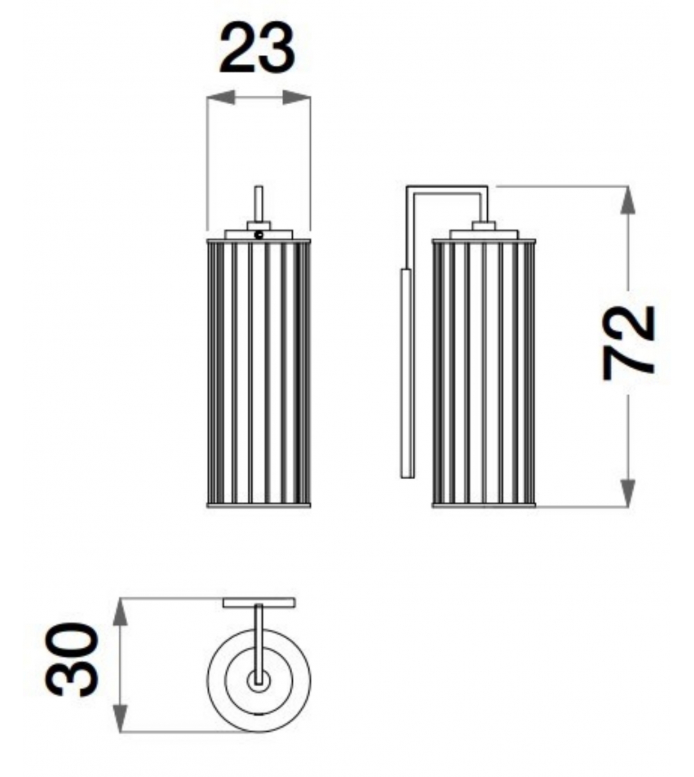 Wandlampe Sesto Senso - CPRN HOMOOD