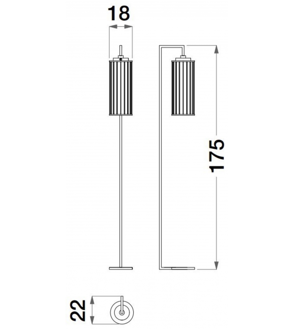 Stehlampe Sesto Senso - CPRN HOMOOD