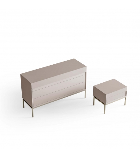 Trittico Comò e Comodini Box - Ego Zeroventiquattro