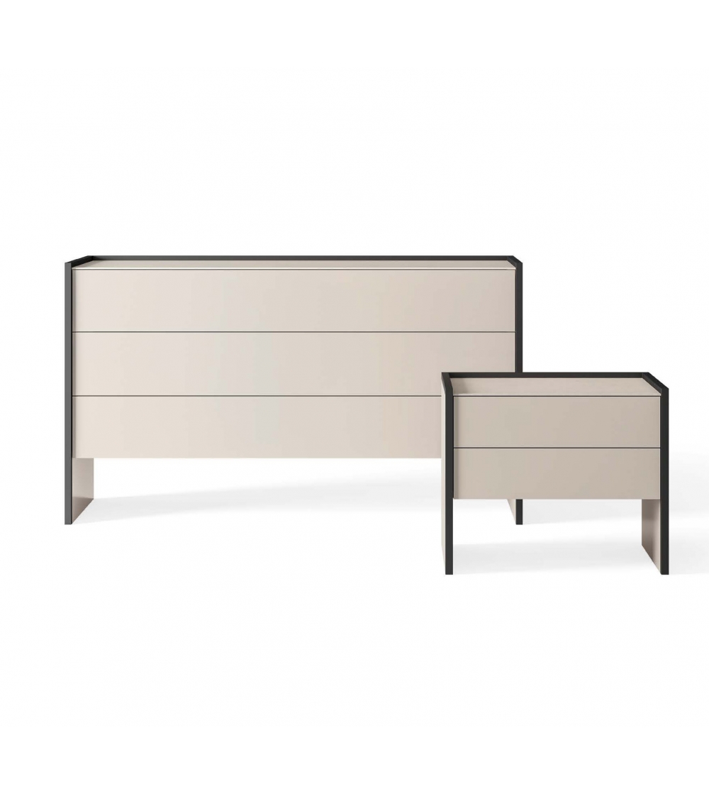 Ego Zeroventiquattro - Brackets Dresser And Nightstands Triptych