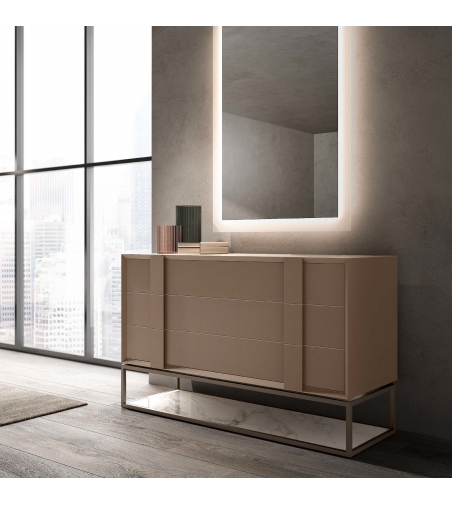 Ego Zeroventiquattro - Gamma Dresser And Nightstands Triptych