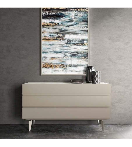 Triptyque Commode Et Tables De Chevet Mark - Ego Zeroventiquattro