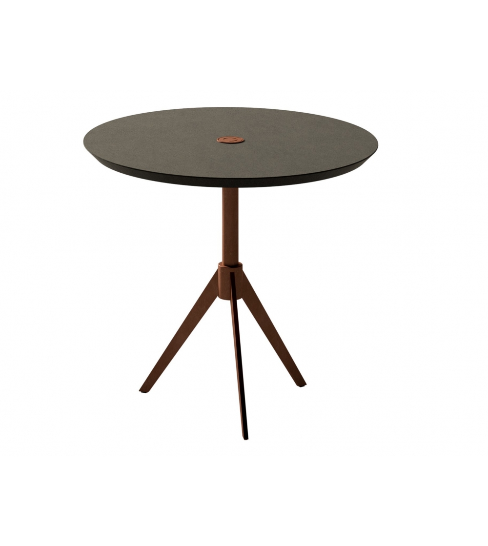 High side table in Alkantara® and metalSesto Senso - CPRN HOMOOD