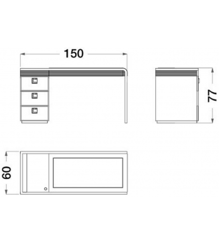 Desk Sesto Senso - CPRN HOMOOD