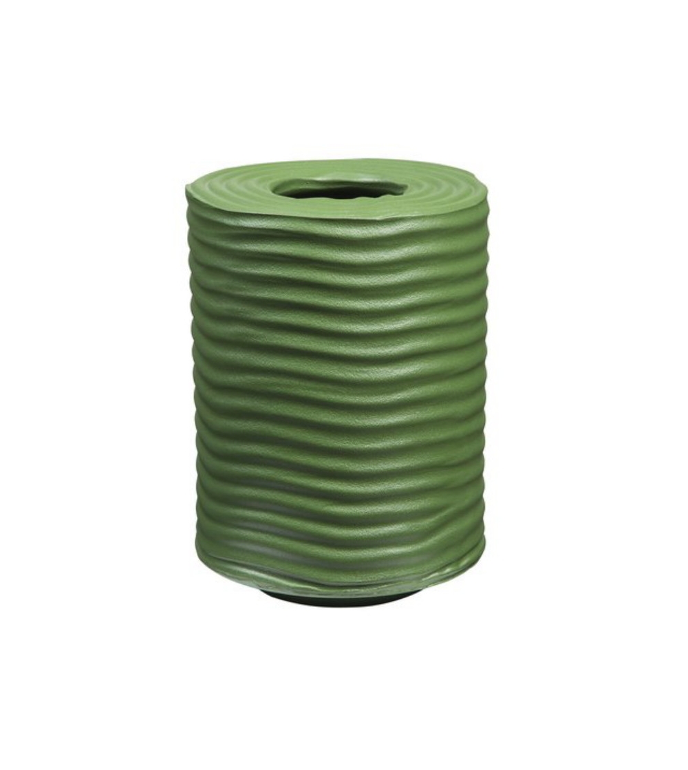 Green Round Vase Bitossi Ceramiche