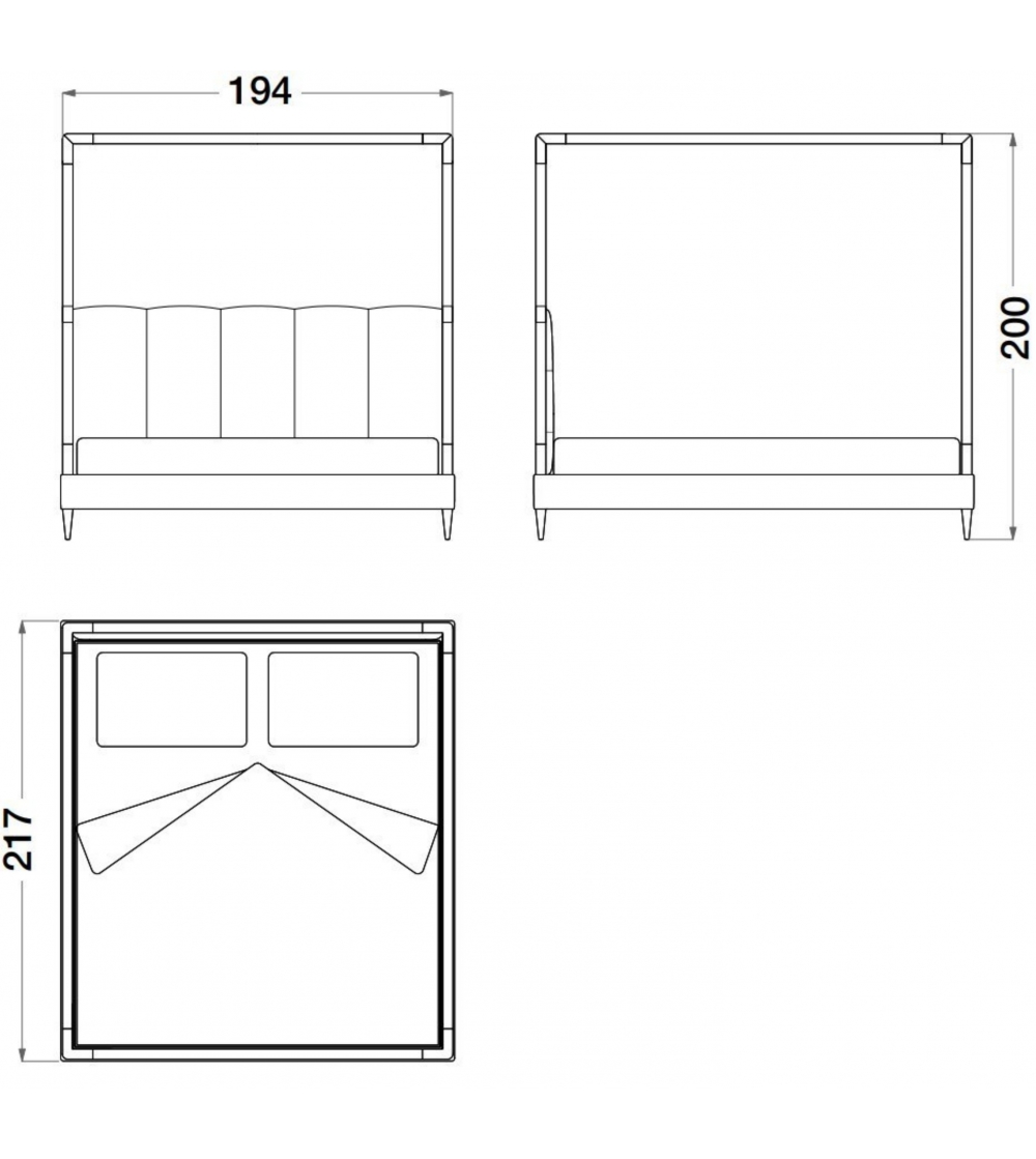 Canopy Bed Sesto Senso - CPRN HOMOOD