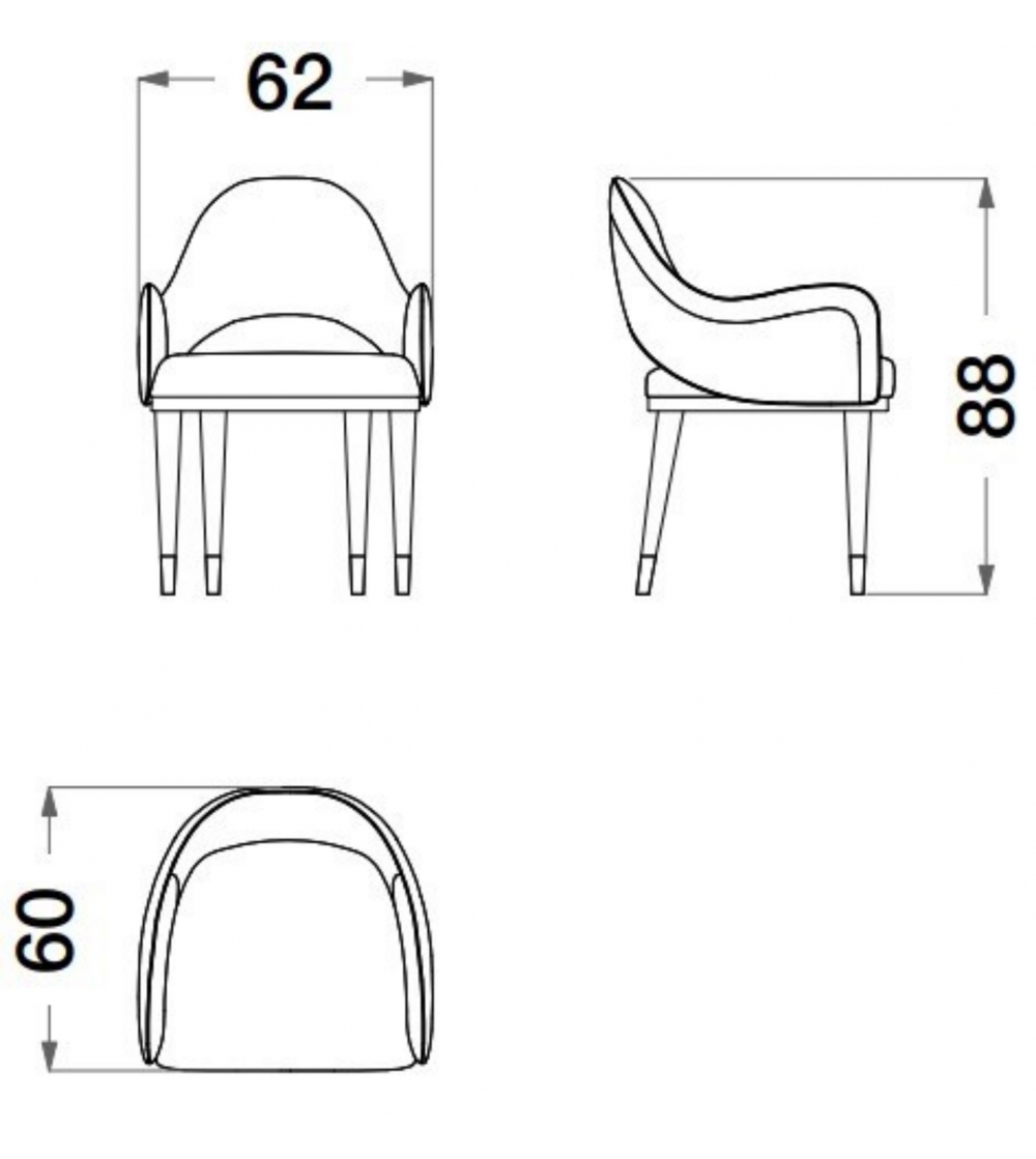 Chaise Sesto Senso - CPRN HOMOOD