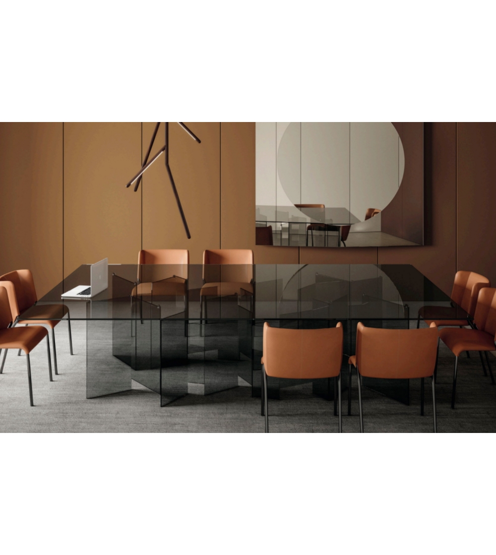 Table Rectangulaire Metropolis XXL - Tonelli Design