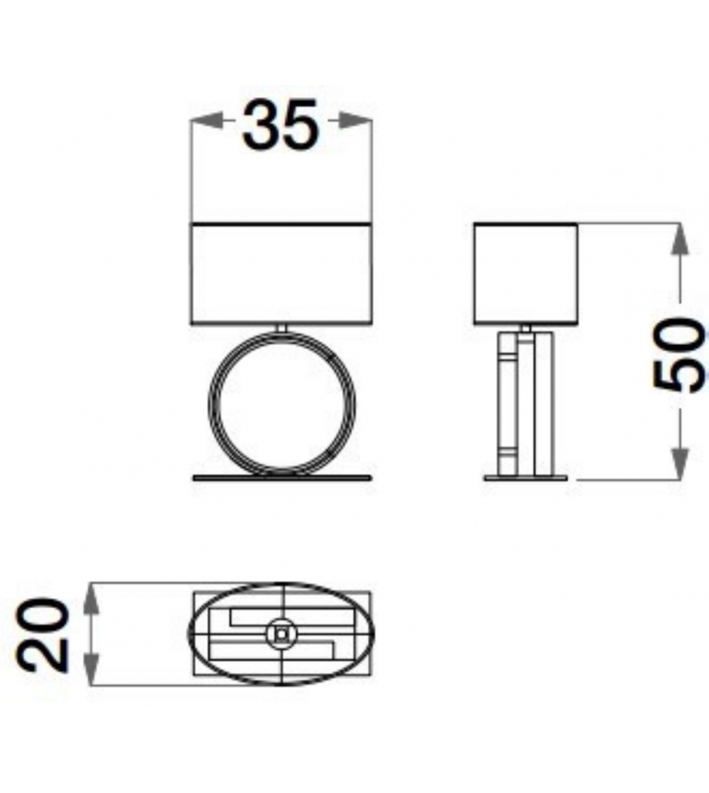 Table lamp Sesto Senso - CPRN HOMOOD