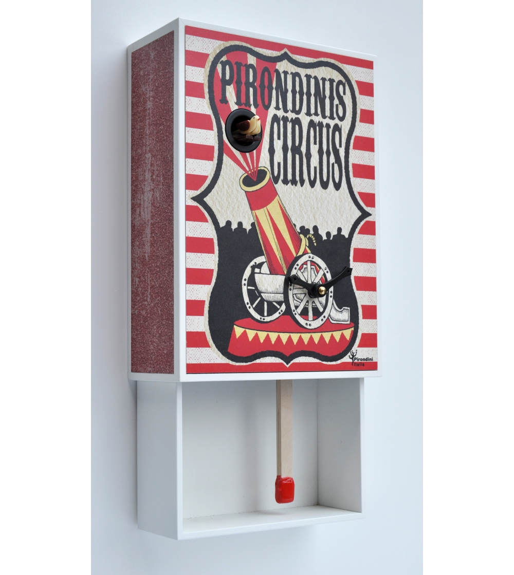 Pirondini - Cuckoo Wall clock With Pendulum Matchbox_N2