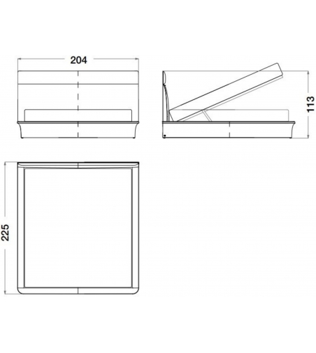 Container bed Starlight - CPRN HOMOOD