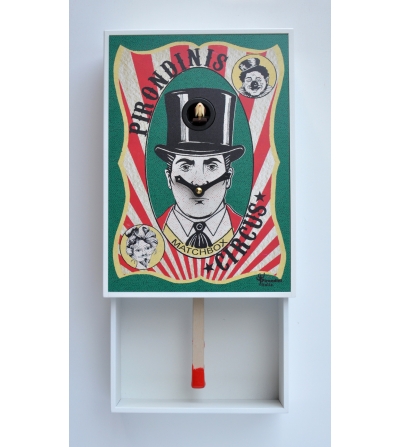 Horloge Murale À Coucou Avec Pendule Matchbox_N3 - Pirondini 2