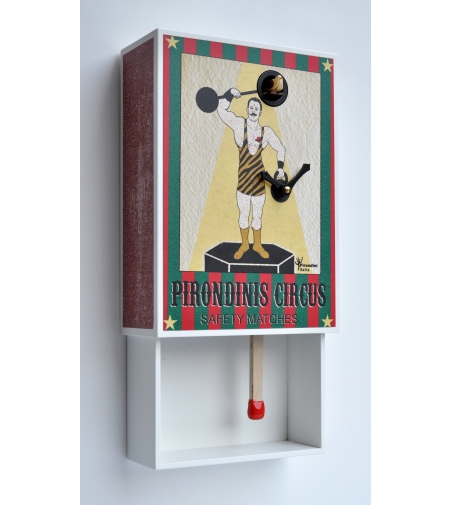 Reloj De Pared Cuco Con Péndulo Matchbox_N4 - Pirondini