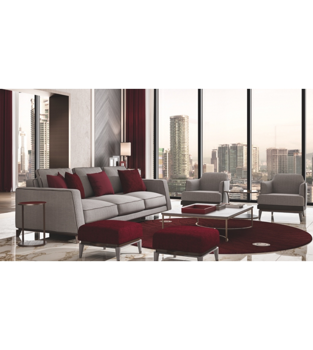 Pouf / Footrest Blue Moon - CPRN HOMOOD