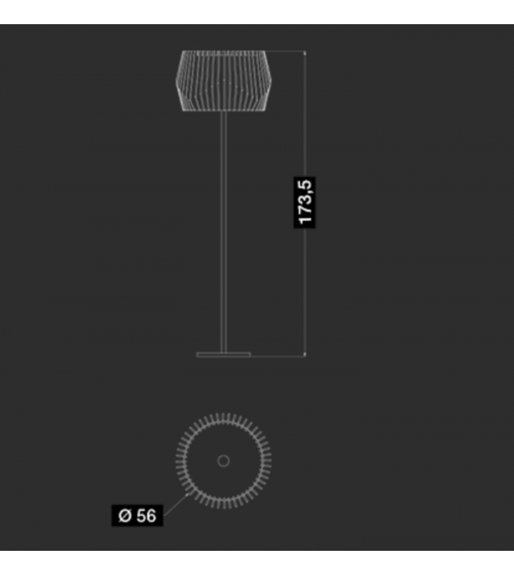 Floor Lamp Eclipse - CPRN HOMOOD