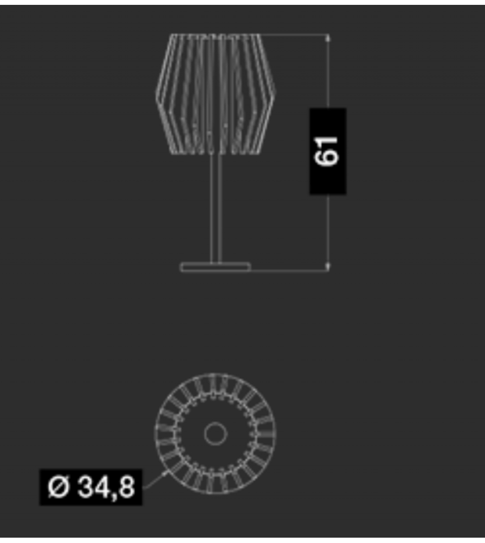 Table Lamp Eclipse - CPRN HOMOOD