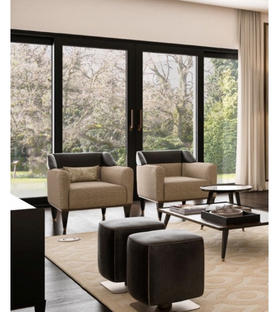 Couchtisch aus Marmor und Metall Eclipse - CPRN HOMOOD 2