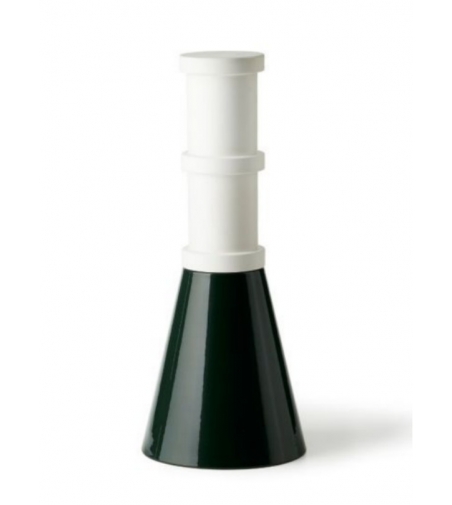 Sculpture Noire et Blanche Bitossi Ceramiche