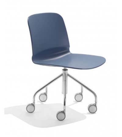 Office Swivel Armchair in Restylon Midj 2