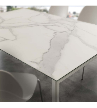 Tisch Ceramique Bianco La Seggiola 2