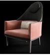 Fauteuil In Nabuk Dragonfly - CPRN HOMOOD