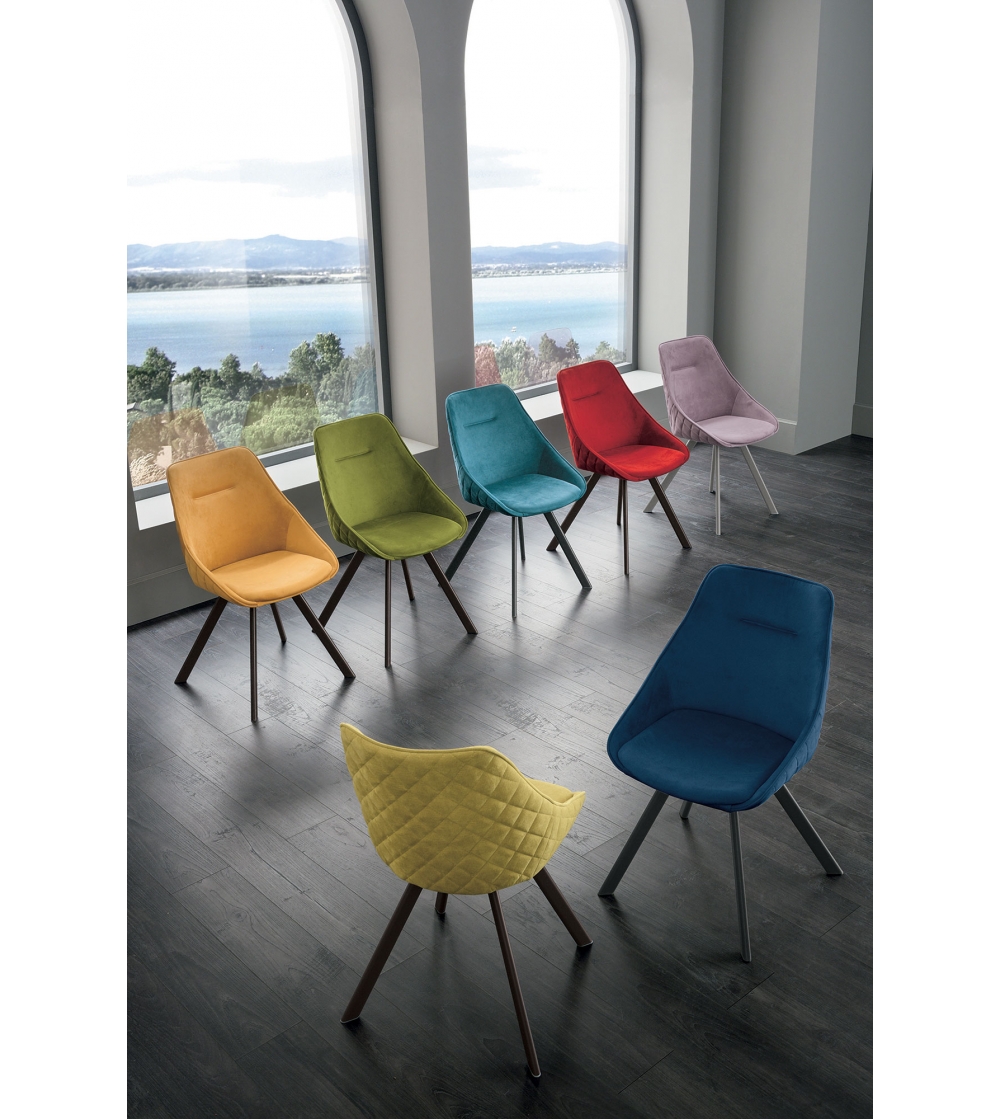 Set 6 Bilbao Multicolor Chairs - Target Point