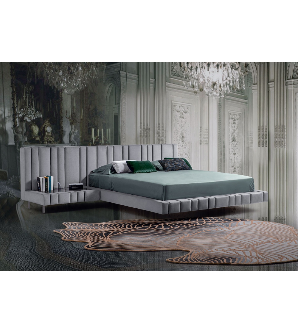 wenkbrauw mengsel kleding stof Signorini & Coco - Wonderland Collection Ninfa Bed with a Nightstand