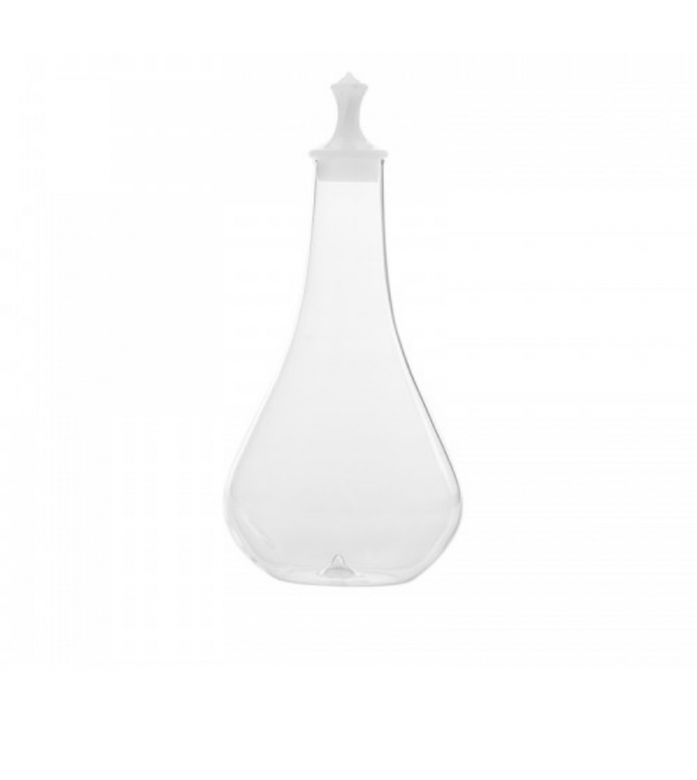 Pirolo White Glass Bottle - Zafferano